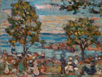 Strandszene